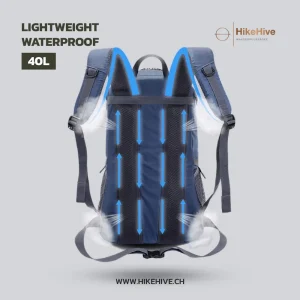 Leichter wasserdichter Tagesrucksack – HikeHive 40L